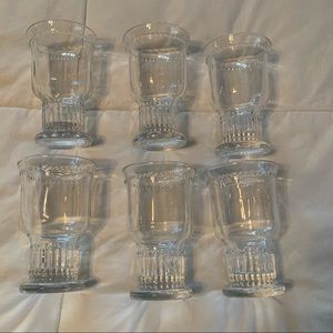 Crate&Barrel Tumbler Drinking Glasses